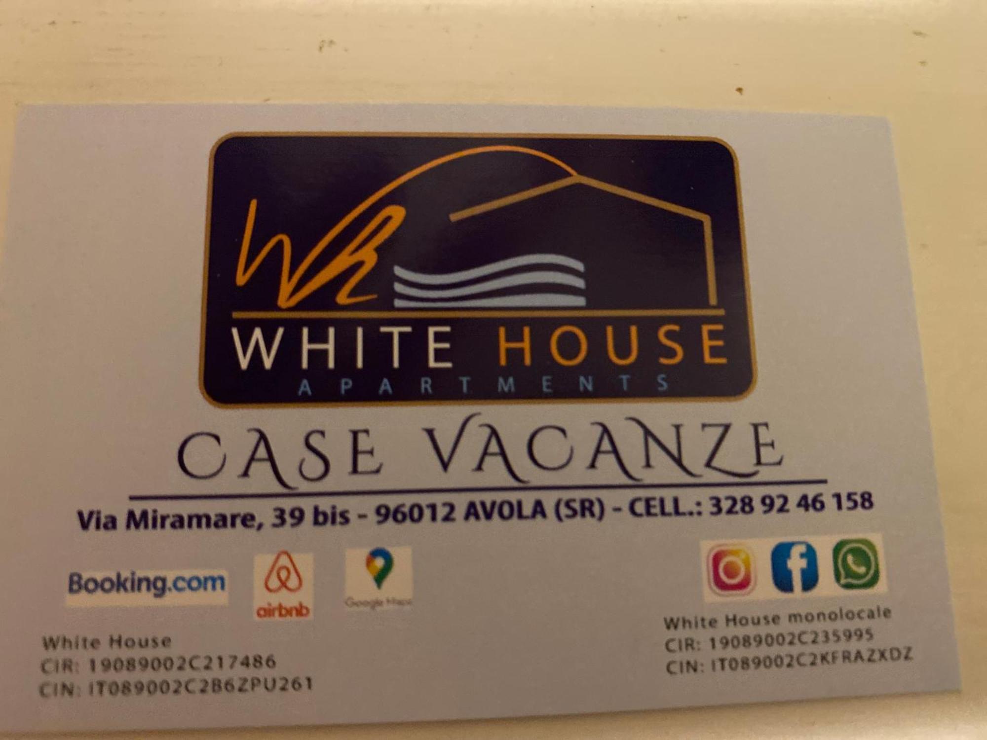 White House Villa Avola Exteriör bild
